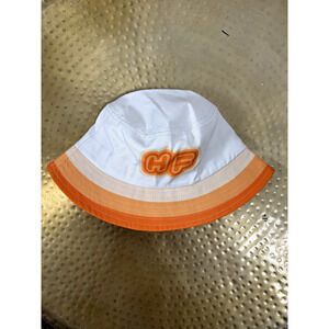 NWOT Homme + Femme Luxury Los Angeles Streetwear Skater Fun Striped Bucket Hat